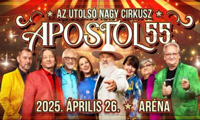 apostol 55 koncert aréna 2025